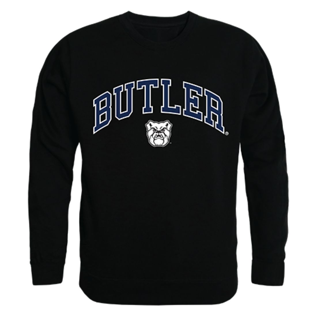 Butler University Campus Crewneck Pullover Sweatshirt Sweater Black-Campus-Wardrobe