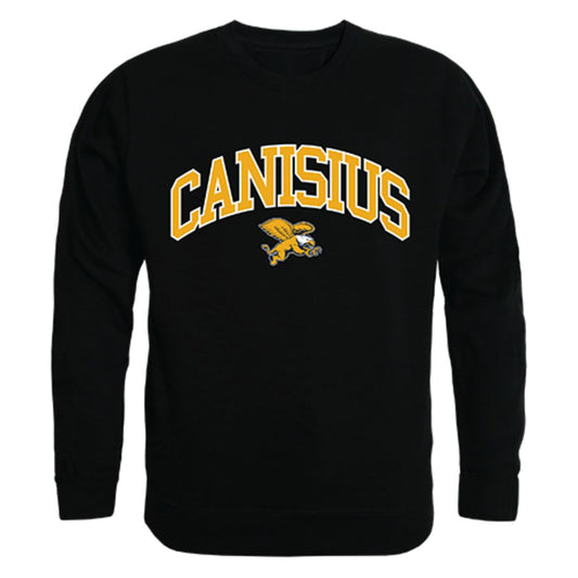 Canisius College Campus Crewneck Pullover Sweatshirt Sweater Black-Campus-Wardrobe