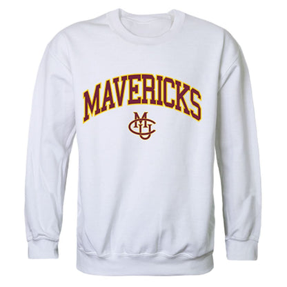 CMU Colorado Mesa University Campus Crewneck Pullover Sweatshirt Sweater White-Campus-Wardrobe