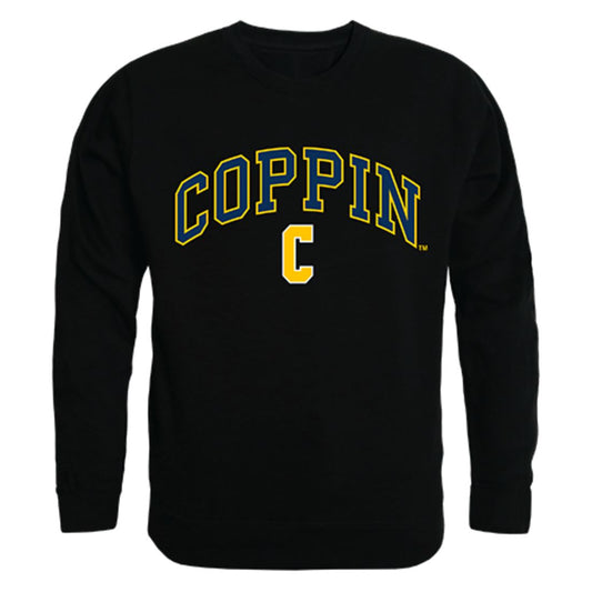 CSU Coppin State University Campus Crewneck Pullover Sweatshirt Sweater Black-Campus-Wardrobe
