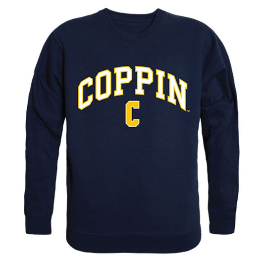 CSU Coppin State University Campus Crewneck Pullover Sweatshirt Sweater Navy-Campus-Wardrobe