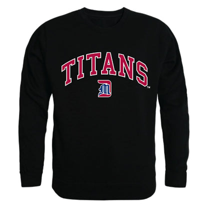 UDM University of Detroit Mercy Campus Crewneck Pullover Sweatshirt Sweater Black-Campus-Wardrobe