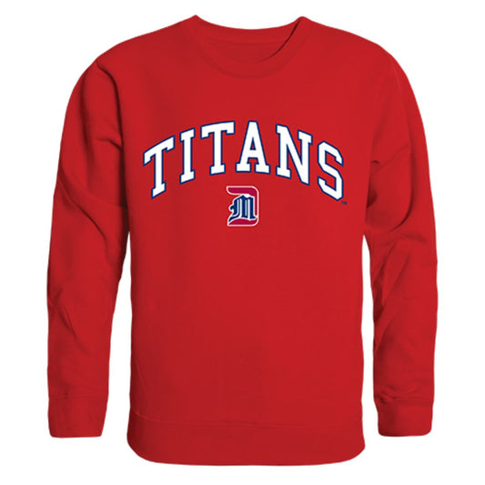 UDM University of Detroit Mercy Campus Crewneck Pullover Sweatshirt Sweater Red-Campus-Wardrobe