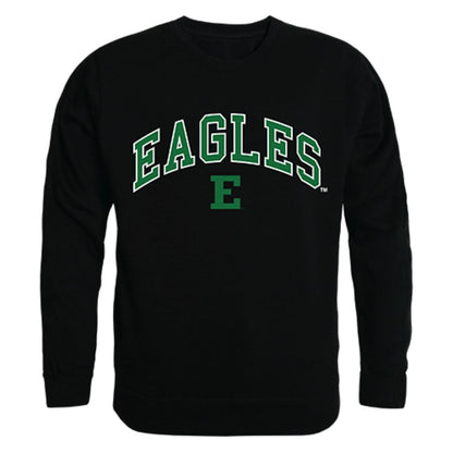 EMU Eastern Michigan University Campus Crewneck Pullover Sweatshirt Sweater Black-Campus-Wardrobe