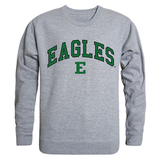 EMU Eastern Michigan University Campus Crewneck Pullover Sweatshirt Sweater Heather Grey-Campus-Wardrobe