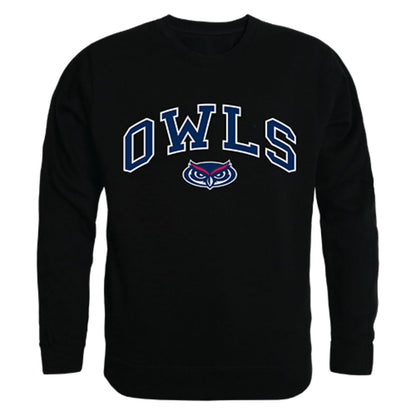 FAU Florida Atlantic University Campus Crewneck Pullover Sweatshirt Sweater Black-Campus-Wardrobe