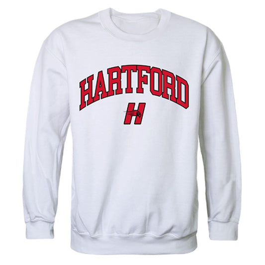 University of Hartford Campus Crewneck Pullover Sweatshirt Sweater White-Campus-Wardrobe
