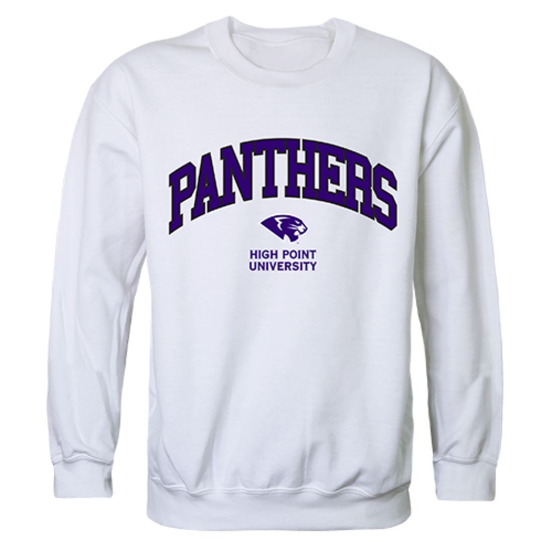 HPU High Point University Campus Crewneck Pullover Sweatshirt Sweater White-Campus-Wardrobe