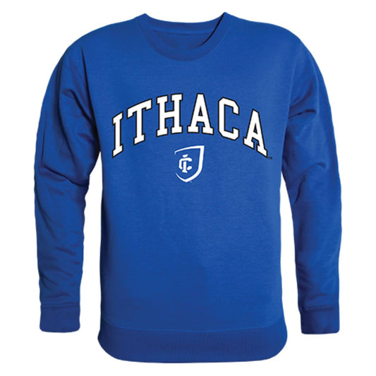 Ithaca College Campus Crewneck Pullover Sweatshirt Sweater Royal-Campus-Wardrobe