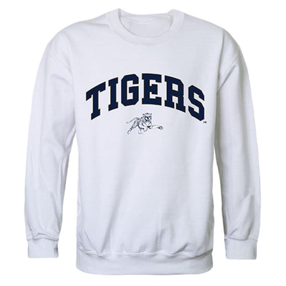 JSU Jackson State University Campus Crewneck Pullover Sweatshirt Sweater White-Campus-Wardrobe