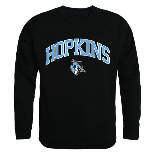 JHU Johns Hopkins University Campus Crewneck Pullover Sweatshirt Sweater Black-Campus-Wardrobe