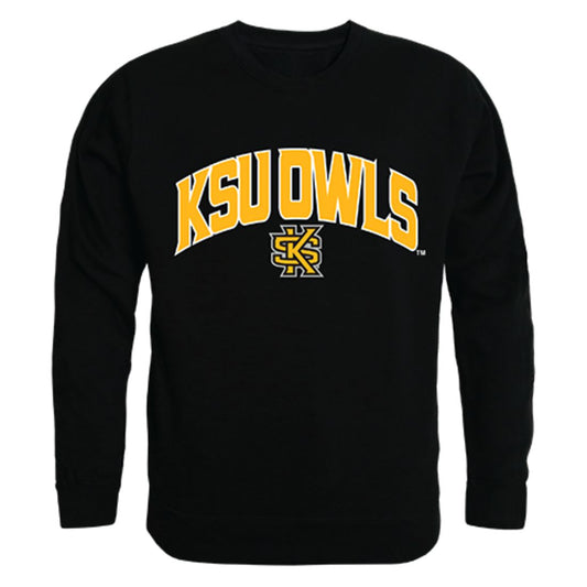 KSU Kennesaw State University Campus Crewneck Pullover Sweatshirt Sweater Black-Campus-Wardrobe
