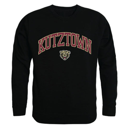 Kutztown University of Pennsylvania Campus Crewneck Pullover Sweatshirt Sweater Black-Campus-Wardrobe