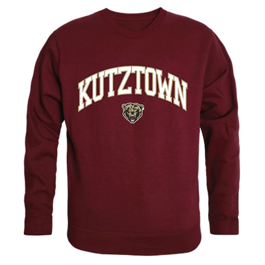 Kutztown University of Pennsylvania Campus Crewneck Pullover Sweatshirt Sweater Maroon-Campus-Wardrobe