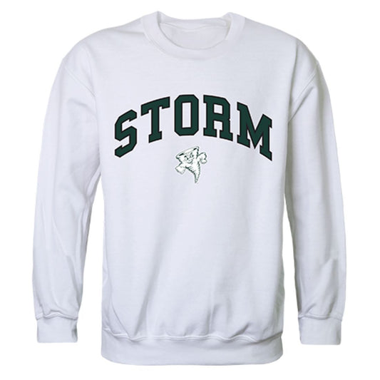 Lake Erie College Campus Crewneck Pullover Sweatshirt Sweater White-Campus-Wardrobe