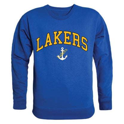 LSSU Lake Superior State University Campus Crewneck Pullover Sweatshirt Sweater Royal-Campus-Wardrobe