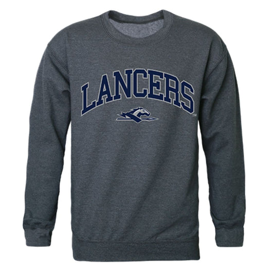 Longwood University Campus Crewneck Pullover Sweatshirt Sweater Heather Charcoal-Campus-Wardrobe