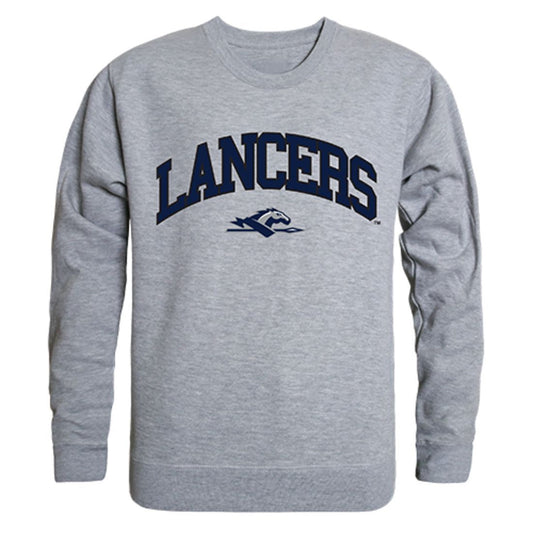 Longwood University Campus Crewneck Pullover Sweatshirt Sweater Heather Grey-Campus-Wardrobe