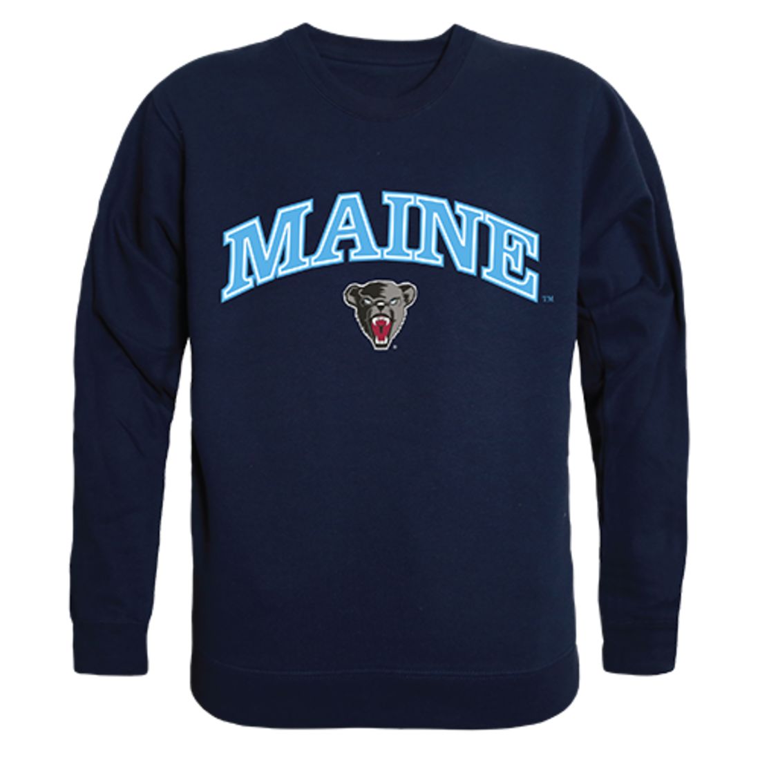 UMaine University of Maine Campus Crewneck Pullover Sweatshirt Sweater Navy-Campus-Wardrobe