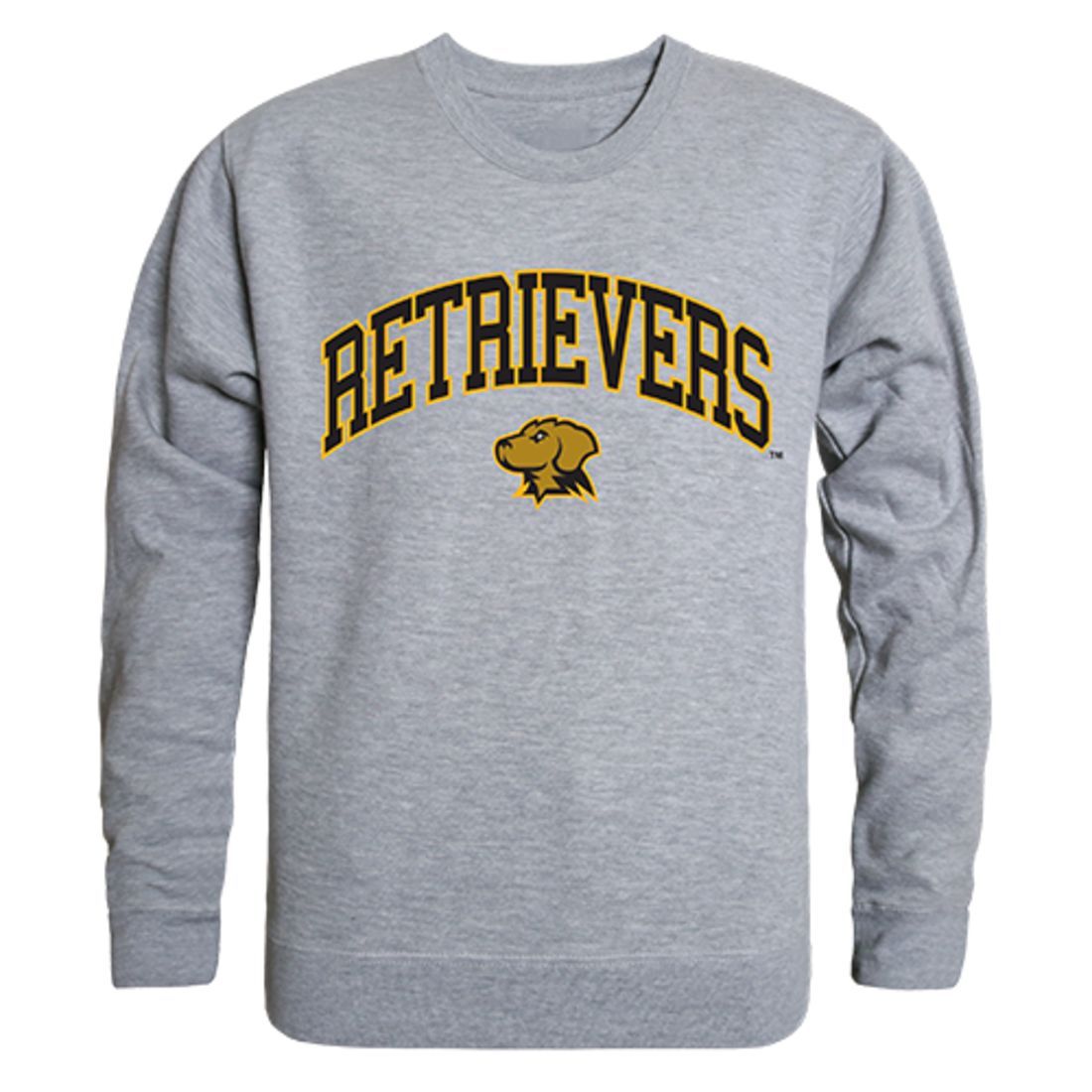 UMBC University of Maryland Baltimore Campus Crewneck Pullover Sweatshirt Sweater Heather Grey-Campus-Wardrobe