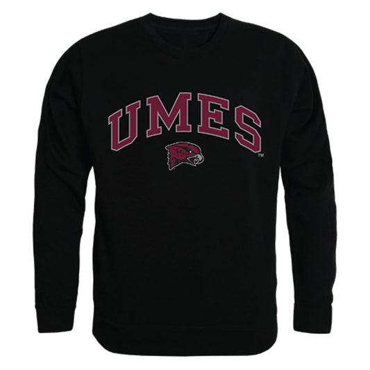 UMES University of Maryland Eastern Shore Campus Crewneck Pullover Sweatshirt Sweater Black-Campus-Wardrobe
