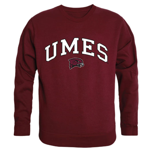 UMES University of Maryland Eastern Shore Campus Crewneck Pullover Sweatshirt Sweater Maroon-Campus-Wardrobe