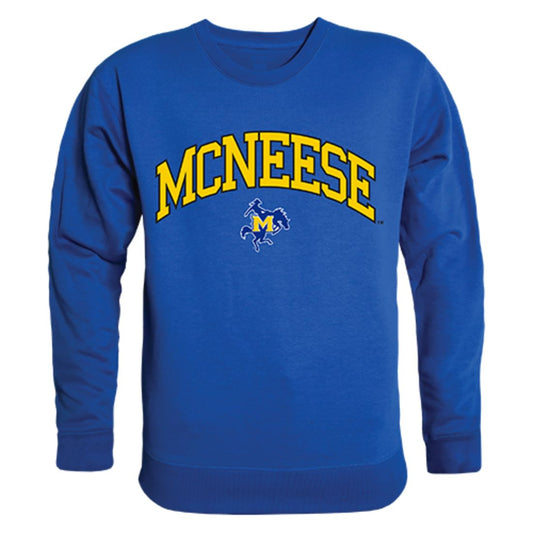 McNeese State University Campus Crewneck Pullover Sweatshirt Sweater Royal-Campus-Wardrobe