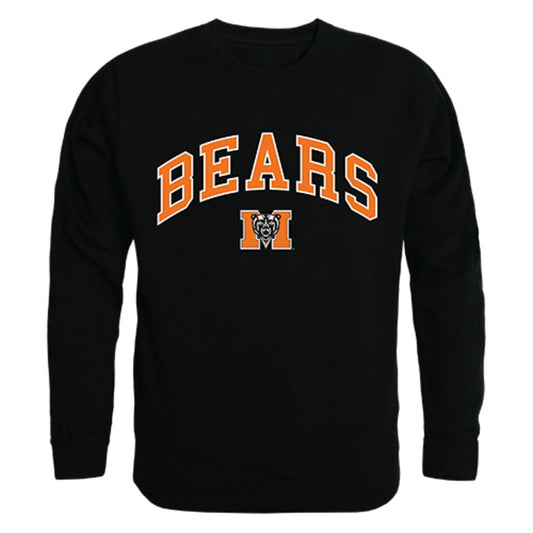 Mercer University Campus Crewneck Pullover Sweatshirt Sweater Black-Campus-Wardrobe