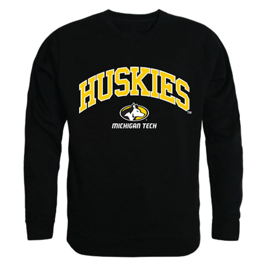 Michigan Technological University Campus Crewneck Pullover Sweatshirt Sweater Black-Campus-Wardrobe