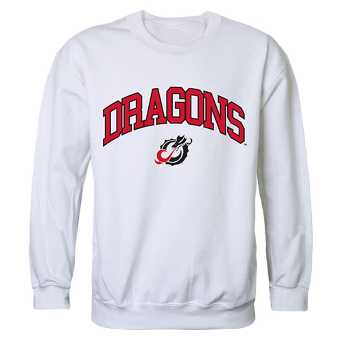 MSUM Minnesota State University Moorhead Campus Crewneck Pullover Sweatshirt Sweater White-Campus-Wardrobe