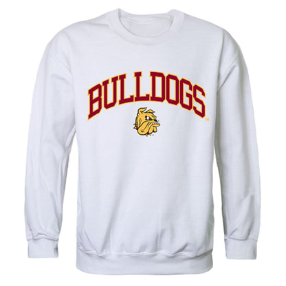 UMD University of Minnesota Duluth Campus Crewneck Pullover Sweatshirt Sweater White-Campus-Wardrobe