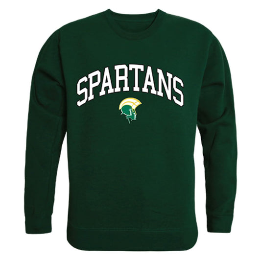 NSU Norfolk State University Campus Crewneck Pullover Sweatshirt Sweater Forest-Campus-Wardrobe