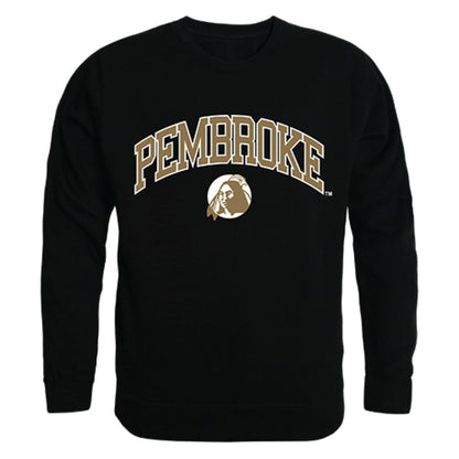 UNCP University of North Carolina at Pembroke Campus Crewneck Pullover Sweatshirt Sweater Black-Campus-Wardrobe