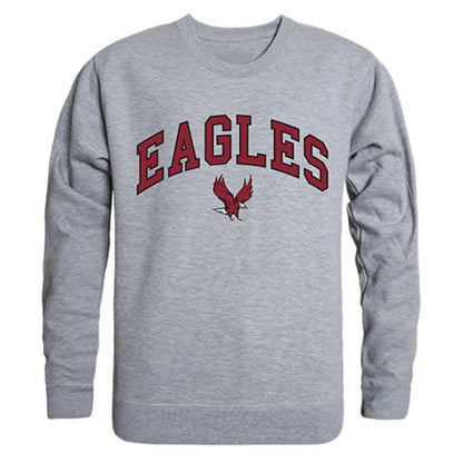 NCCU North Carolina Central University Campus Crewneck Pullover Sweatshirt Sweater Heather Grey-Campus-Wardrobe