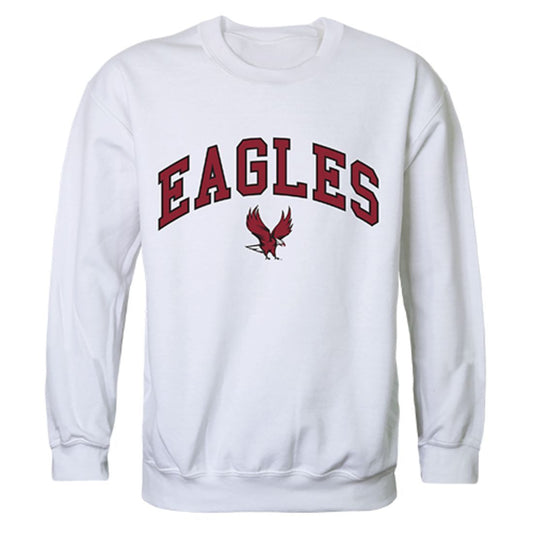 NCCU North Carolina Central University Campus Crewneck Pullover Sweatshirt Sweater White-Campus-Wardrobe