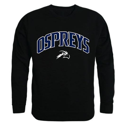 UNF University of North Florida Campus Crewneck Pullover Sweatshirt Sweater Black-Campus-Wardrobe