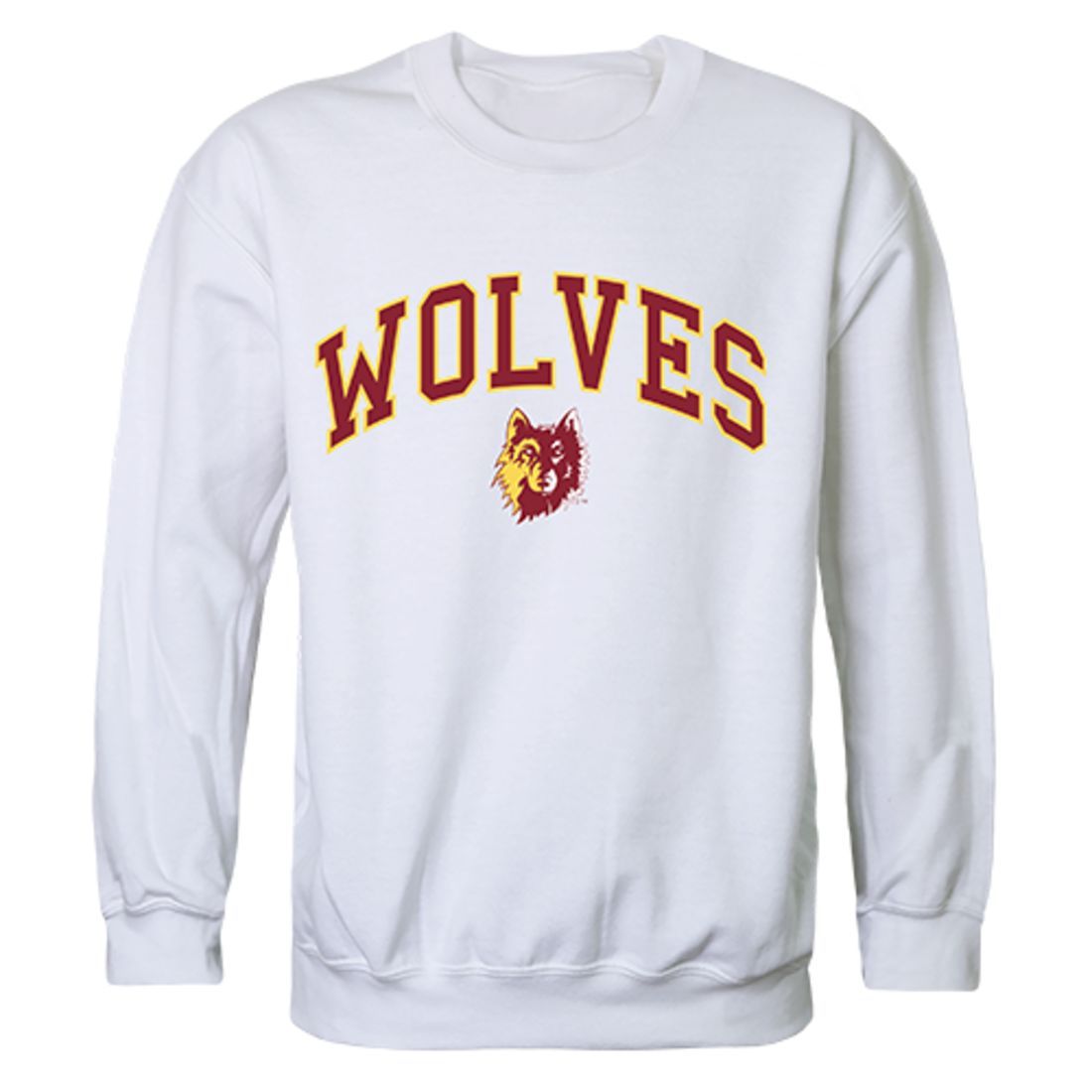 NSU Northern State University Campus Crewneck Pullover Sweatshirt Sweater White-Campus-Wardrobe