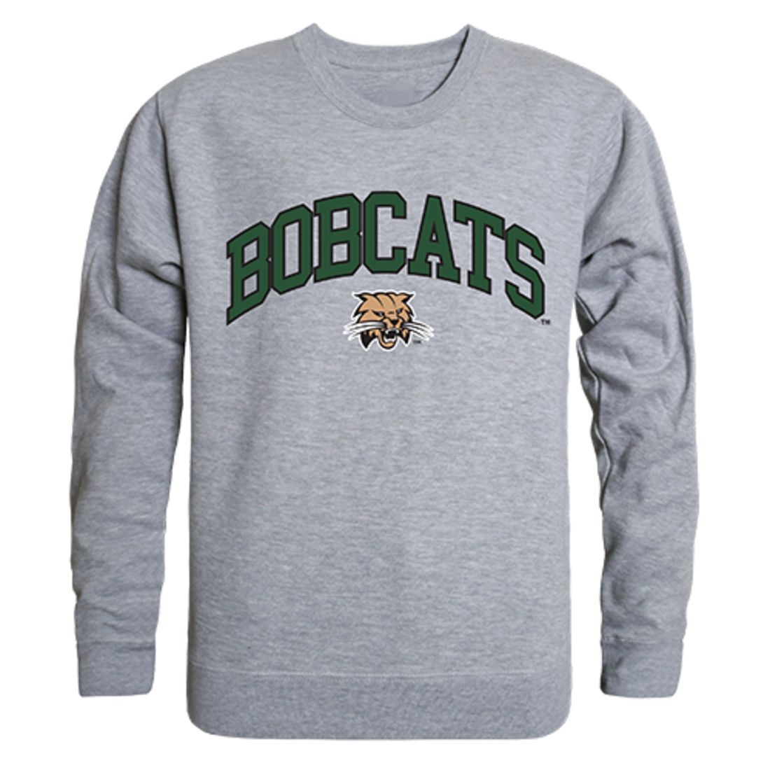 Ohio University Campus Crewneck Pullover Sweatshirt Sweater Heather Grey-Campus-Wardrobe