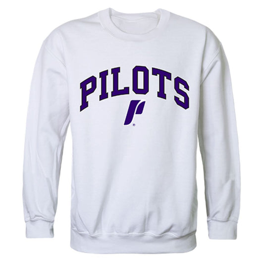 UP University of Portland Campus Crewneck Pullover Sweatshirt Sweater White-Campus-Wardrobe