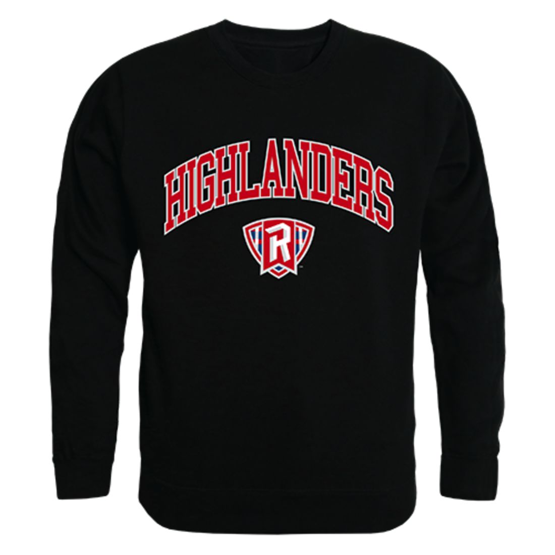 Radford University Campus Crewneck Pullover Sweatshirt Sweater Black-Campus-Wardrobe