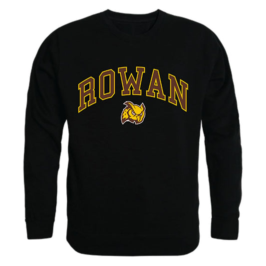Rowan University Campus Crewneck Pullover Sweatshirt Sweater Black-Campus-Wardrobe