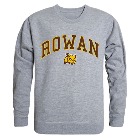Rowan University Campus Crewneck Pullover Sweatshirt Sweater Heather Grey-Campus-Wardrobe