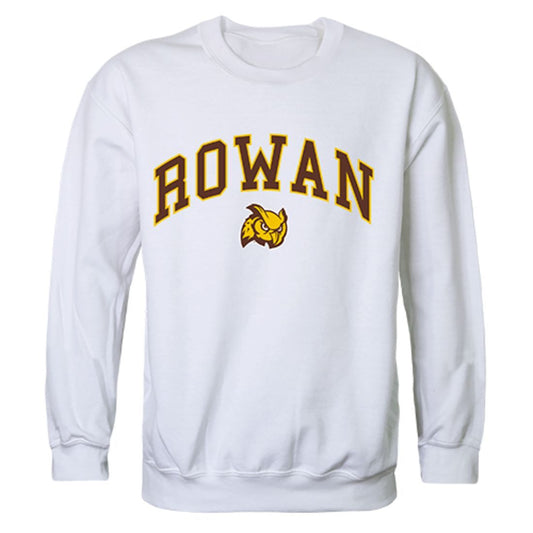 Rowan University Campus Crewneck Pullover Sweatshirt Sweater White-Campus-Wardrobe