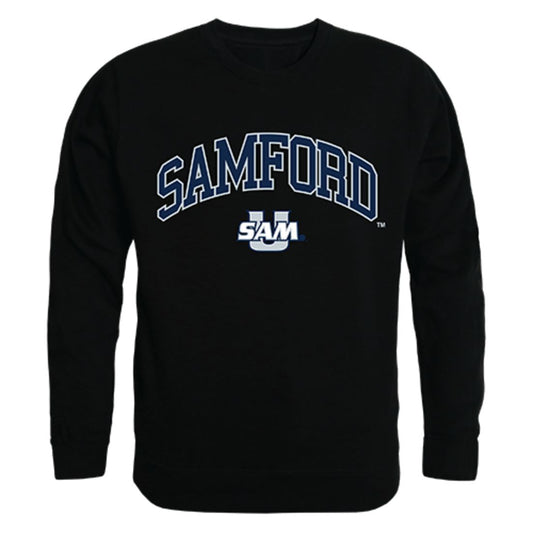 Samford University Campus Crewneck Pullover Sweatshirt Sweater Black-Campus-Wardrobe