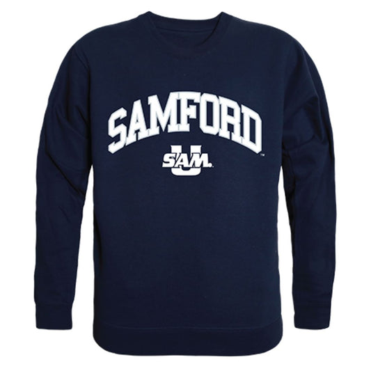 Samford University Campus Crewneck Pullover Sweatshirt Sweater Navy-Campus-Wardrobe
