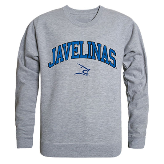 TAMUK Texas A&M University - Kingsville Campus Crewneck Pullover Sweatshirt Sweater Heather Grey-Campus-Wardrobe