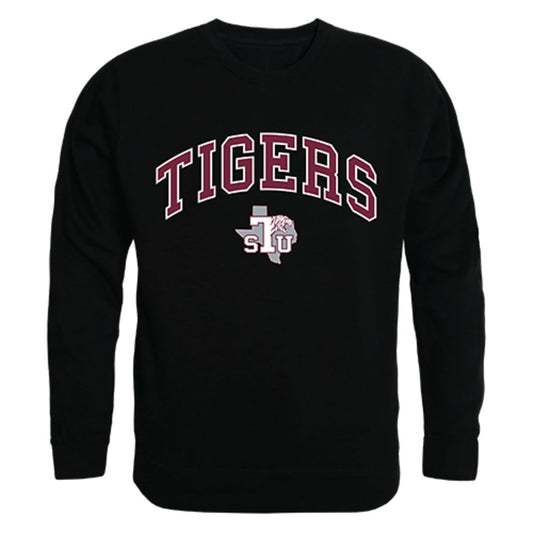 TSU Texas Southern University Campus Crewneck Pullover Sweatshirt Sweater Black-Campus-Wardrobe