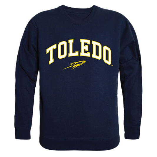 University of Toledo Campus Crewneck Pullover Sweatshirt Sweater Navy-Campus-Wardrobe