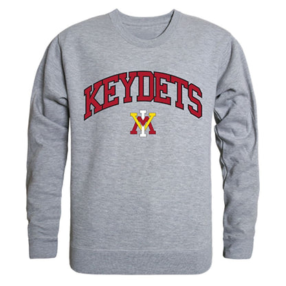 VMI Virginia Military Institute Campus Crewneck Pullover Sweatshirt Sweater Heather Grey-Campus-Wardrobe