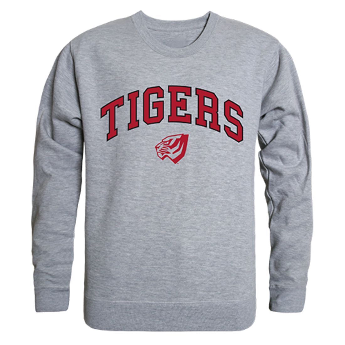 UWA University of West Alabama Campus Crewneck Pullover Sweatshirt Sweater Heather Grey-Campus-Wardrobe